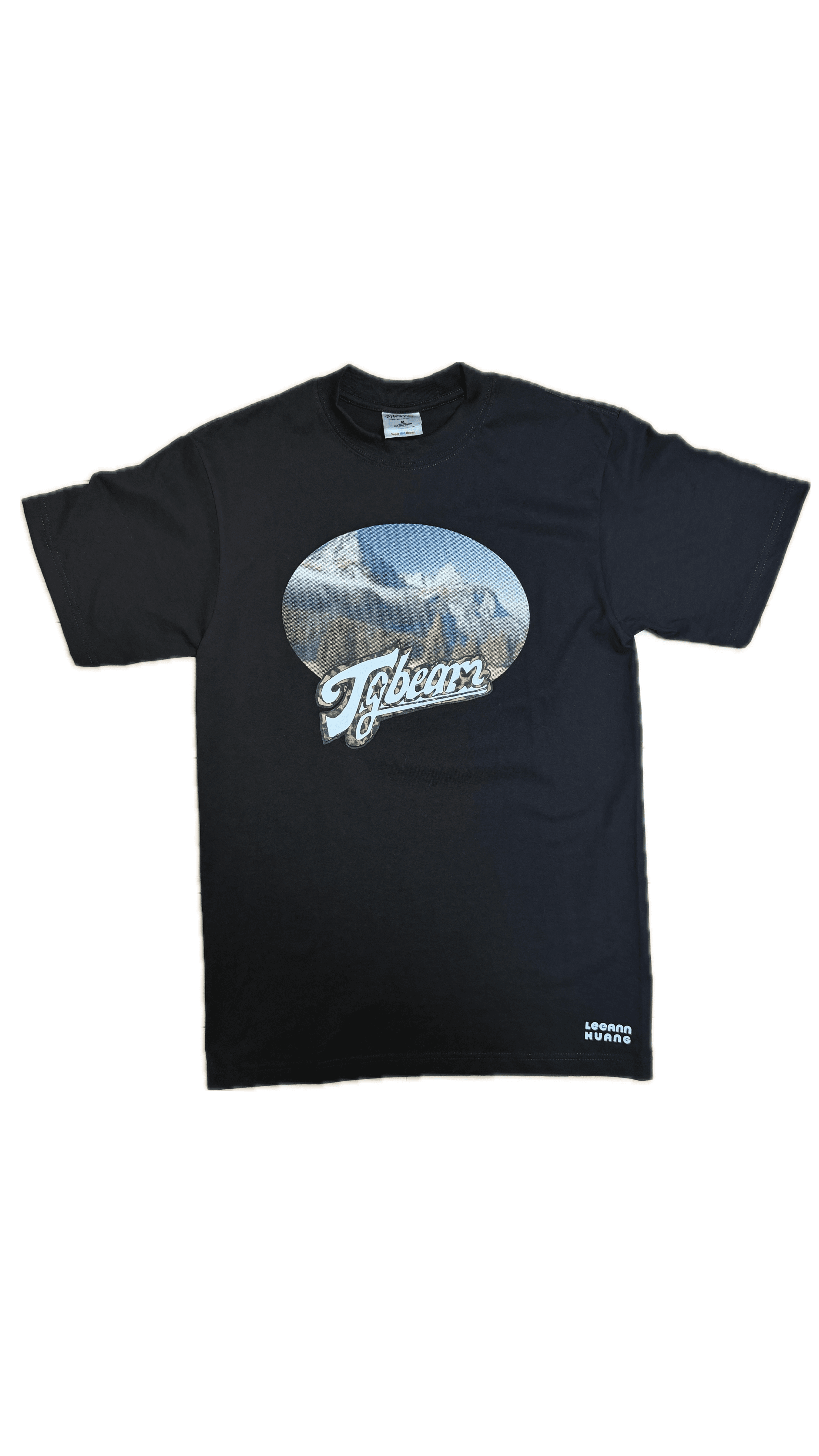TGBEAM x Leeann Huang Mountain Tee - Black