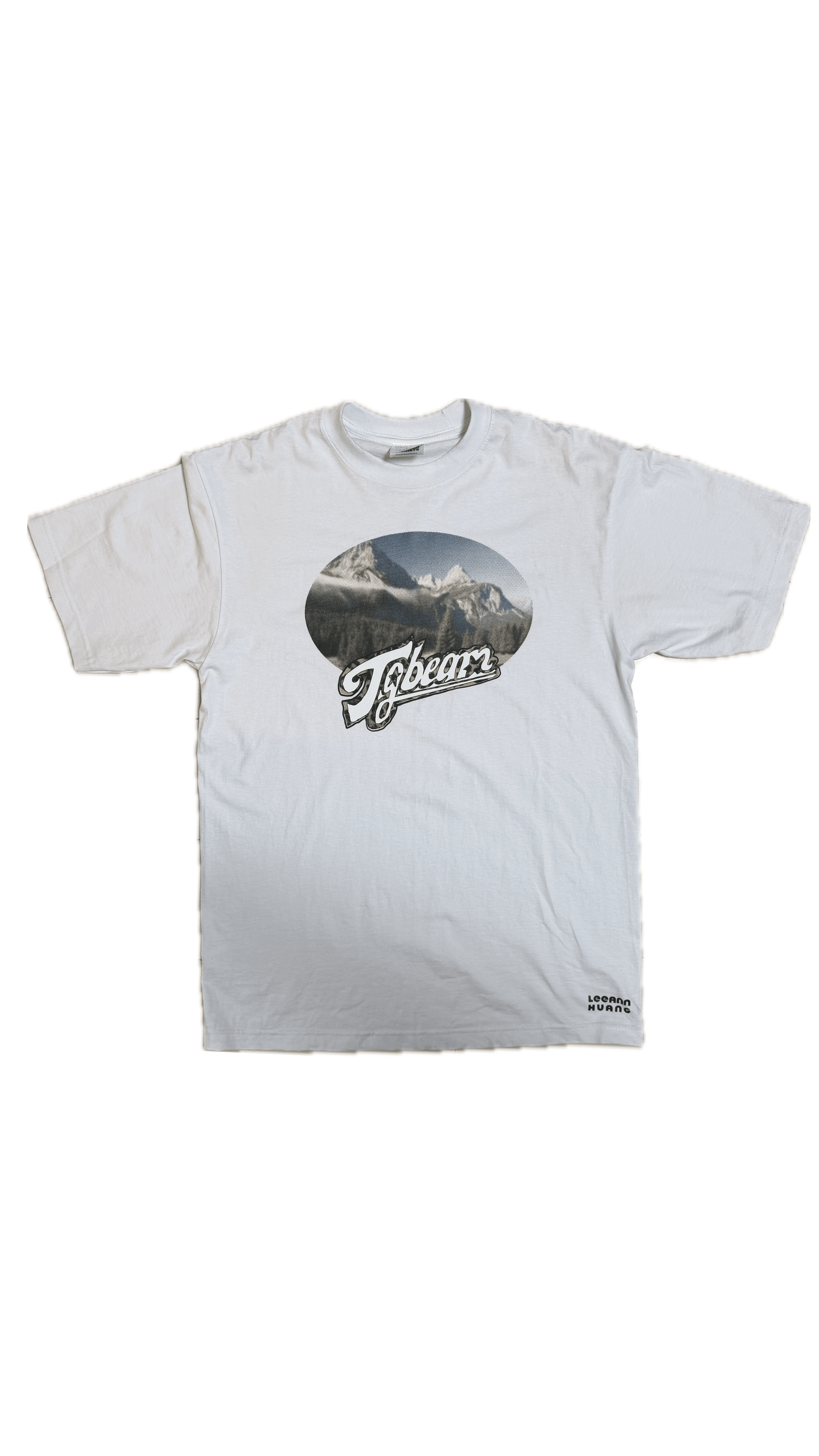 TGBEAM x Leeann Huang Mountain Tee - White